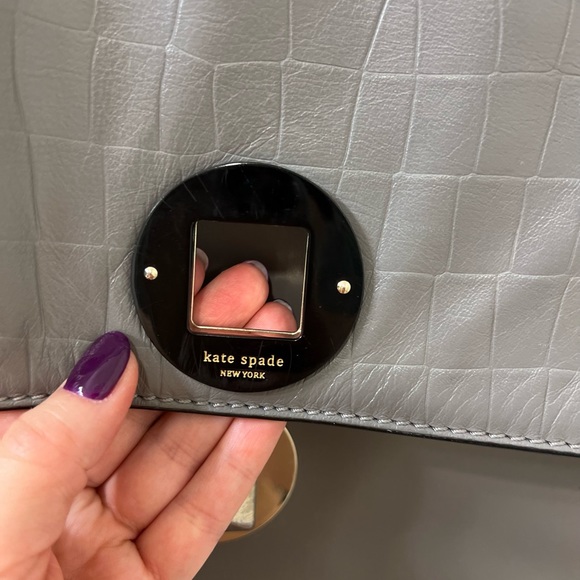 Kate Spade Grey Versatile Crossbody Bag - Picture 8 of 9